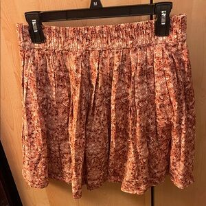 American Eagle Outfitters Floral Pink Skirt